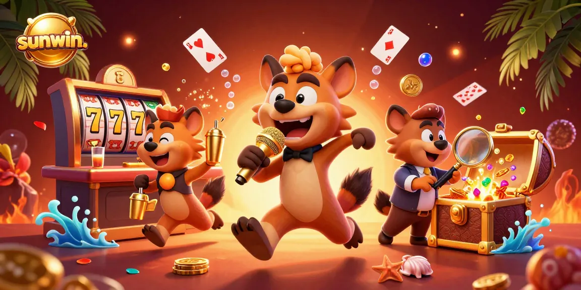 Experience thrilling wins at sunwin. with vibrant casino action and 3D animated characters.
